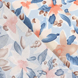 Viscosa Flor Maxi Azul Denim - Ribes y Casals