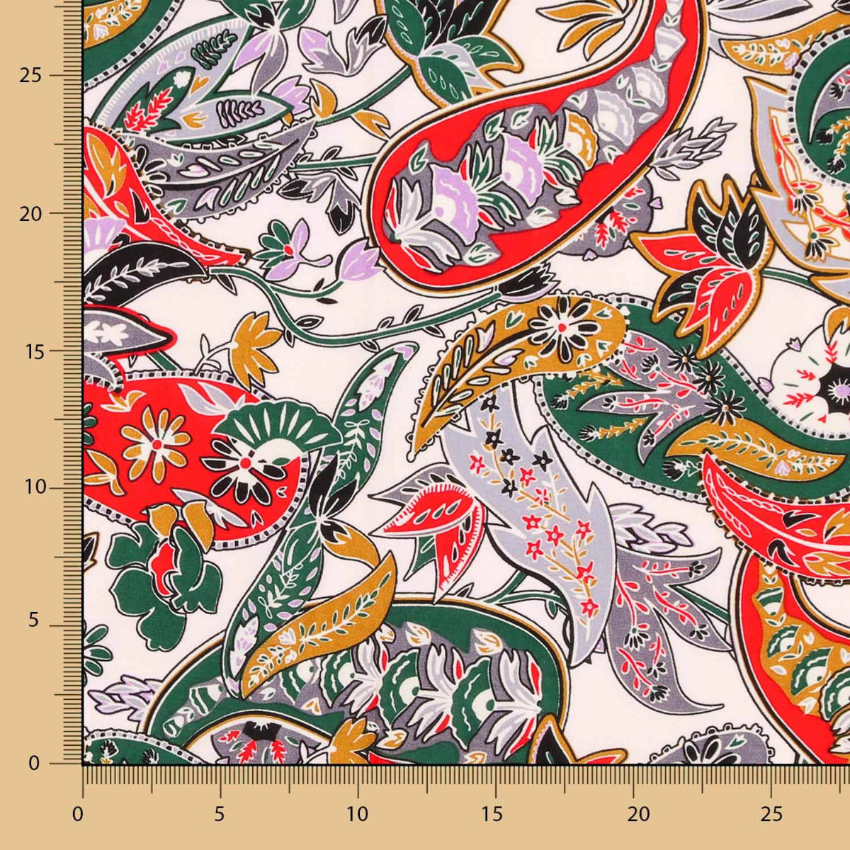 Viscosa Cachemire Grande Blanco - Ribes y Casals