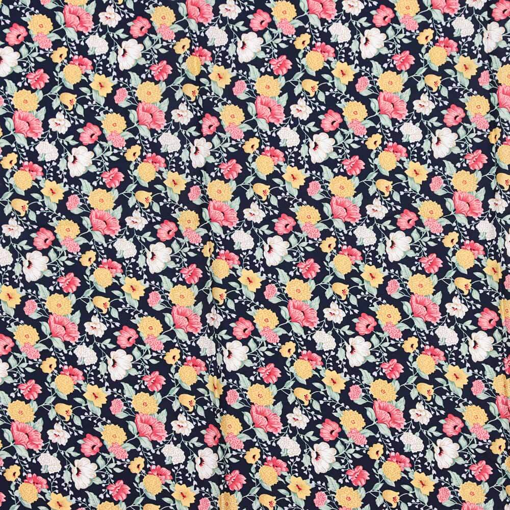 Viscosa Cretonero Azul Marino - Ribes y Casals