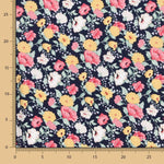 Viscosa Cretonero Azul Marino - Ribes y Casals