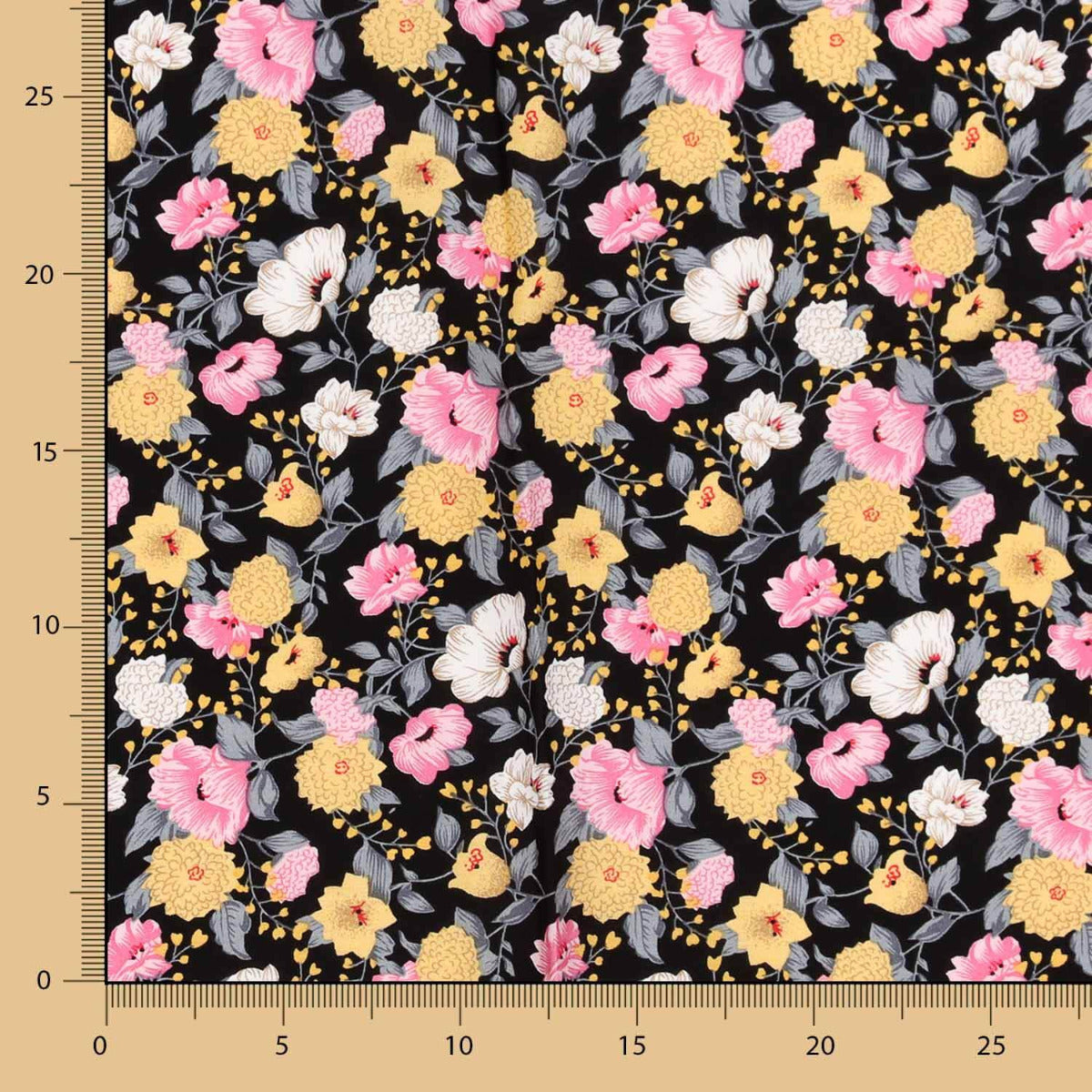 Viscosa Cretonero Negro - Ribes y Casals