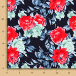 Viscosa Flores Claveles - Ribes y Casals