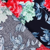 Viscosa Flores Claveles - Ribes y Casals