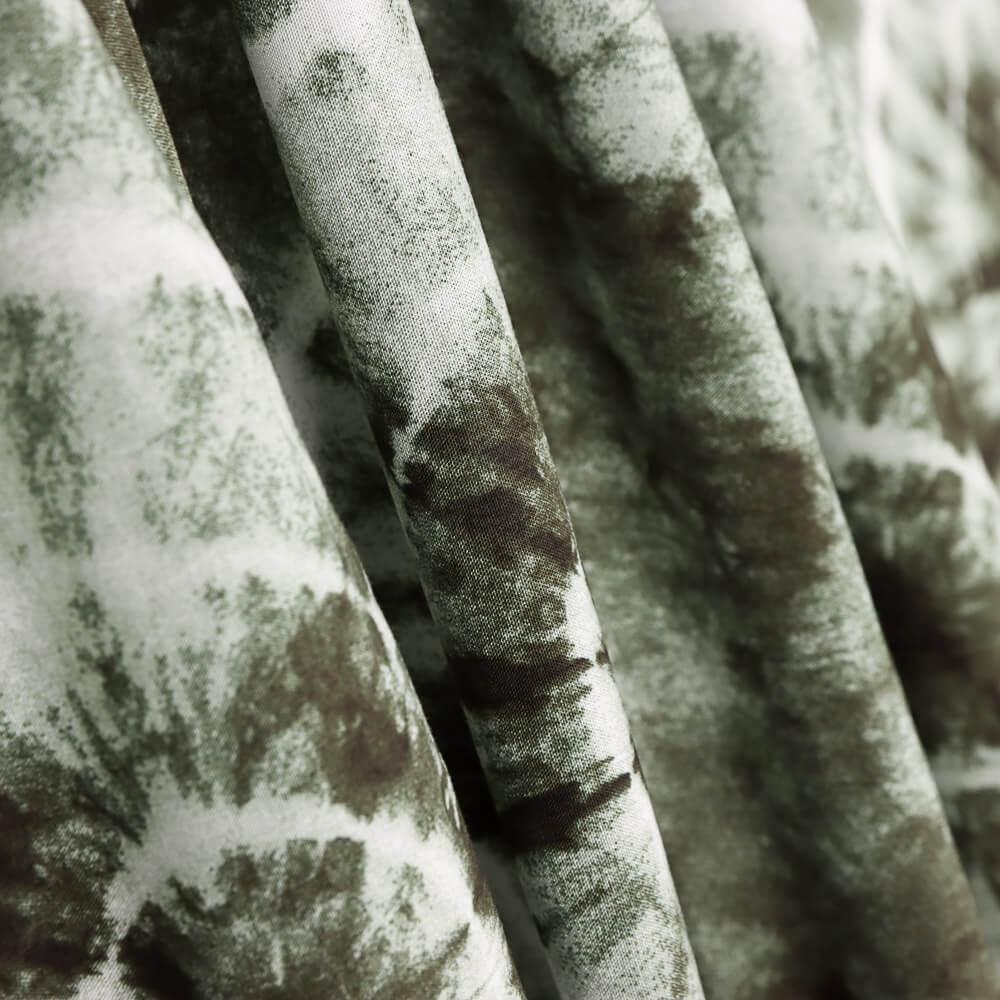 Viscosa Tye Dye Verde Bosque - Ribes y Casals