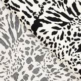Viscosa Animal Print Blanco - Ribes y Casals