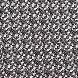 Viscosa Flor Lunar Negro - Ribes y Casals