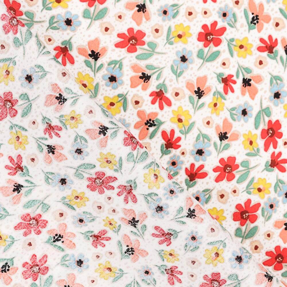 Viscosa Flor Lunar Multicolor - Ribes y Casals