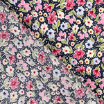 Viscosa Flores Rosa Lunar - Ribes y Casals