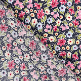 Viscosa Flores Rosa Lunar - Ribes y Casals