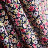 Viscosa Flores Rosa Lunar - Ribes y Casals