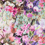 Crep Viscosa Floral Acuarela - Ribes y Casals