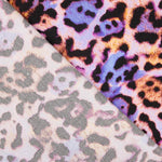 Viscosa Animal Print Malva - Ribes y Casals