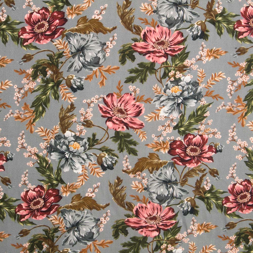 Viscosa Cretona Gris - Ribes y Casals