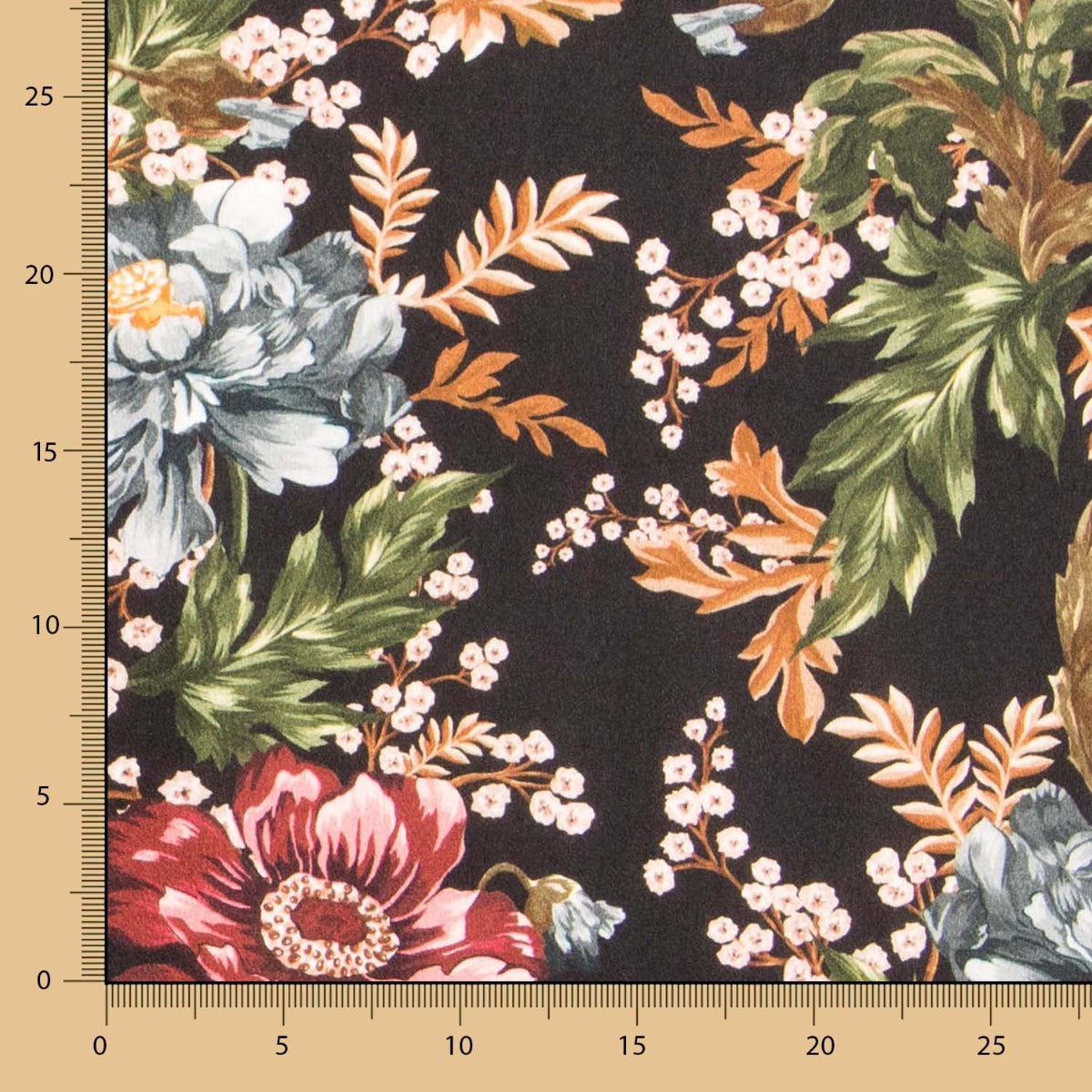 Viscosa Cretona Negra - Ribes y Casals