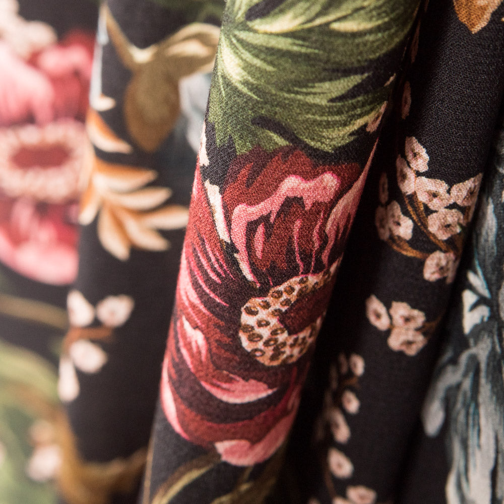 Viscosa Cretona Negra - Ribes y Casals