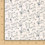 Viscosa Estampada Botánica Crudo - Ribes y Casals