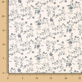 Viscosa Estampada Botánica Crudo - Ribes y Casals