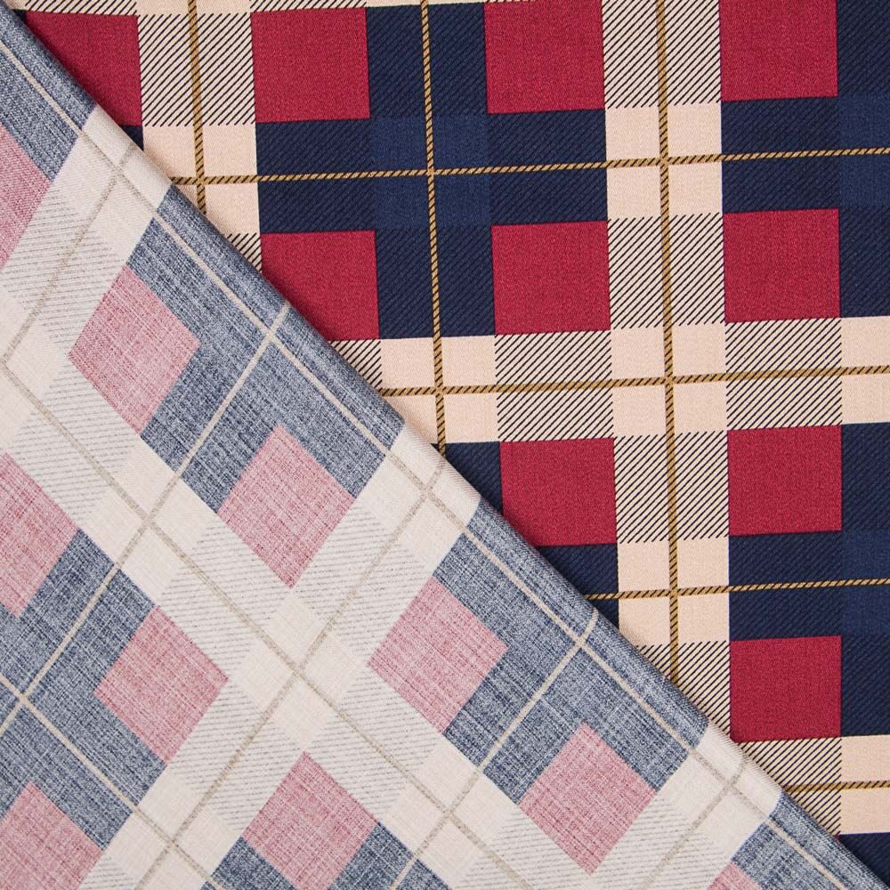 Viscosa Cuadros Tartán - Ribes y Casals