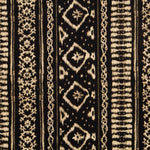 Viscosa Dalias Rombos Negra - Ribes y Casals