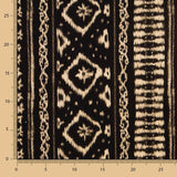 Viscosa Dalias Rombos Negra - Ribes y Casals