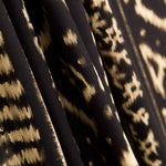 Viscosa Dalias Rombos Negra - Ribes y Casals