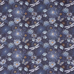 Viscosa Estampada Abaca Azul - Ribes y Casals