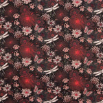 Viscosa Estampada Abaca Negro - Ribes y Casals