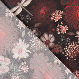 Viscosa Estampada Abaca Negro - Ribes y Casals