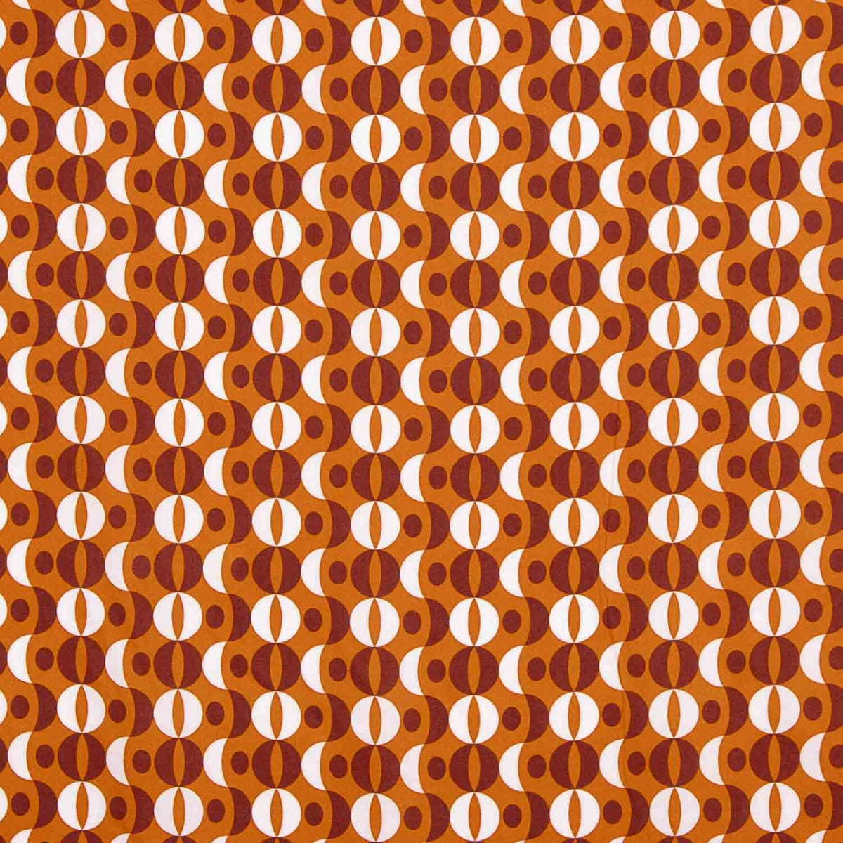 Viscosa Estampada Baya Naranja - Ribes y Casals