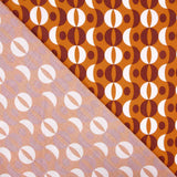 Viscosa Estampada Baya Naranja - Ribes y Casals