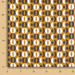 Viscosa Estampada Baya Ocre - Ribes y Casals