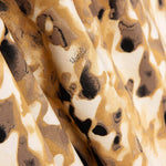 Viscosa Estampada Ceryl Beige - Ribes y Casals