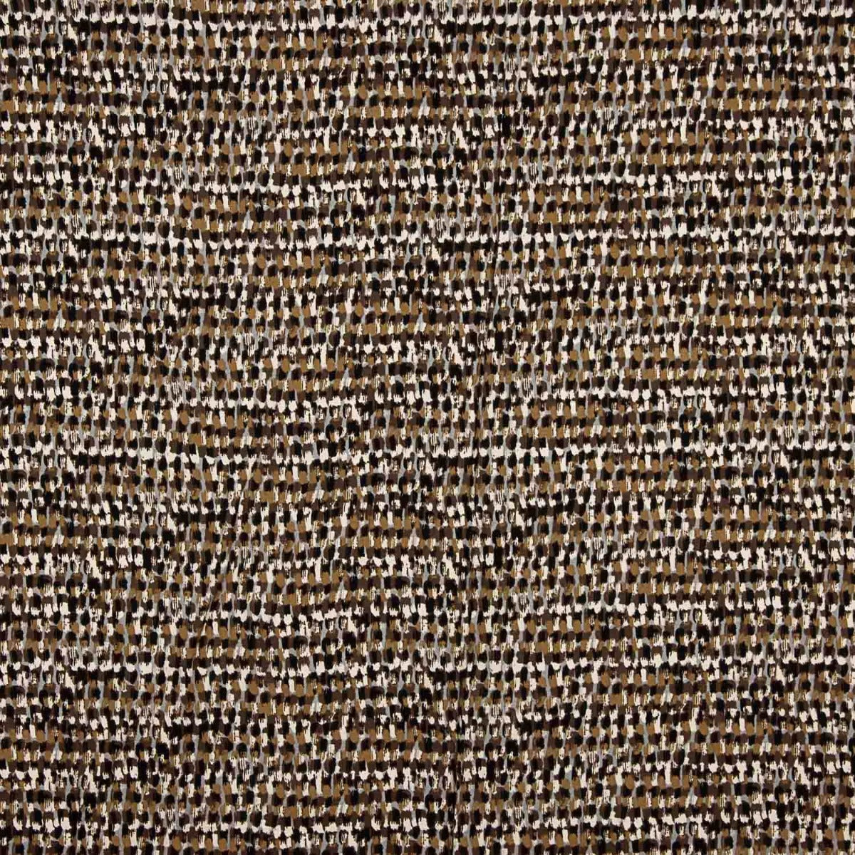 Viscosa Estampada Cedile Marrón - Ribes y Casals