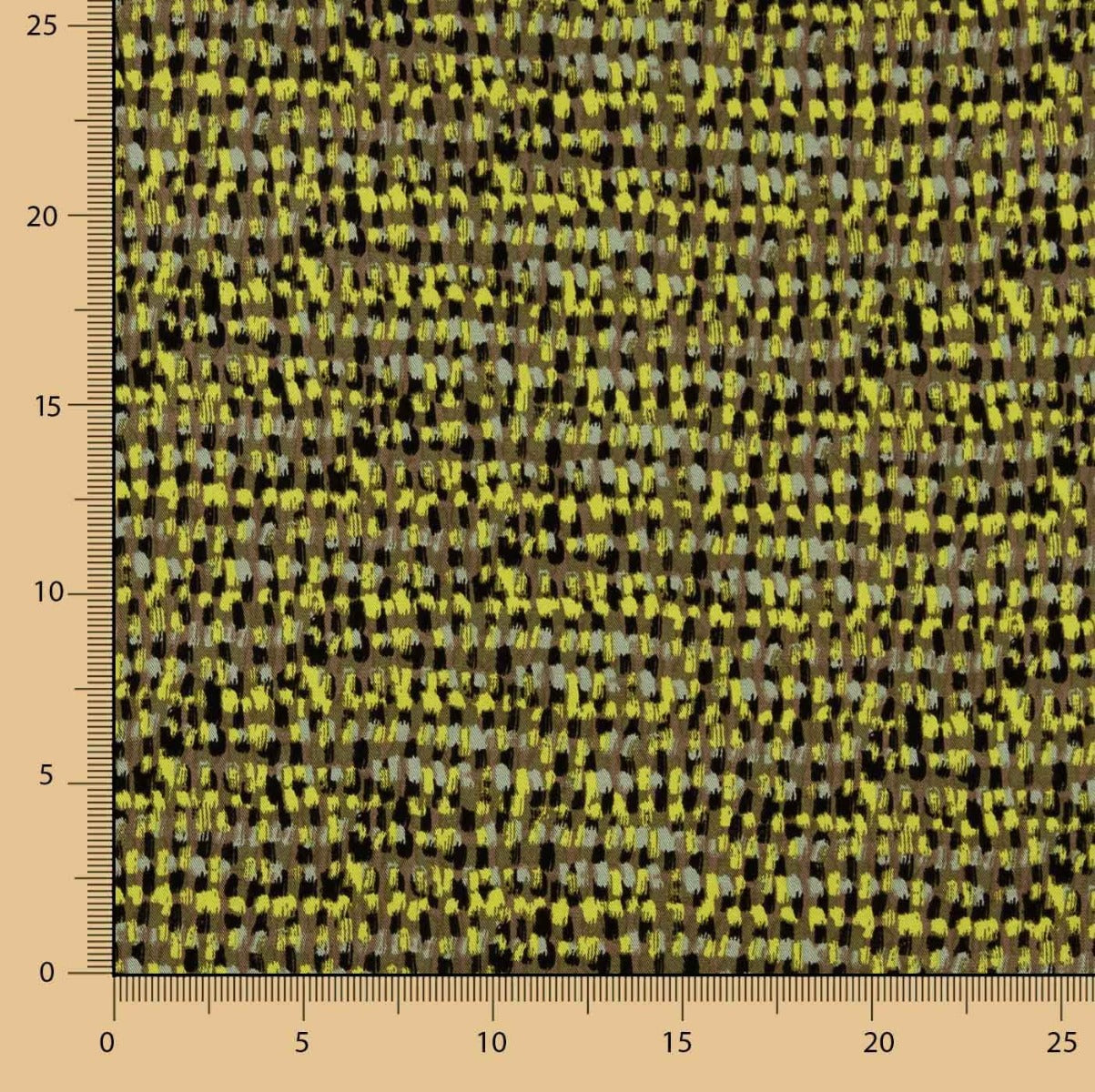 Viscosa Estampada Cedile Verde - Ribes y Casals