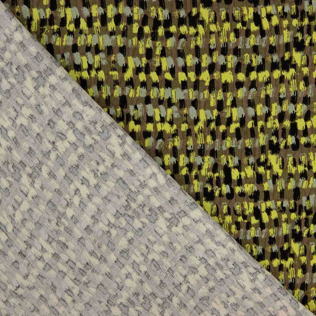 Viscosa Estampada Cedile Verde - Ribes y Casals