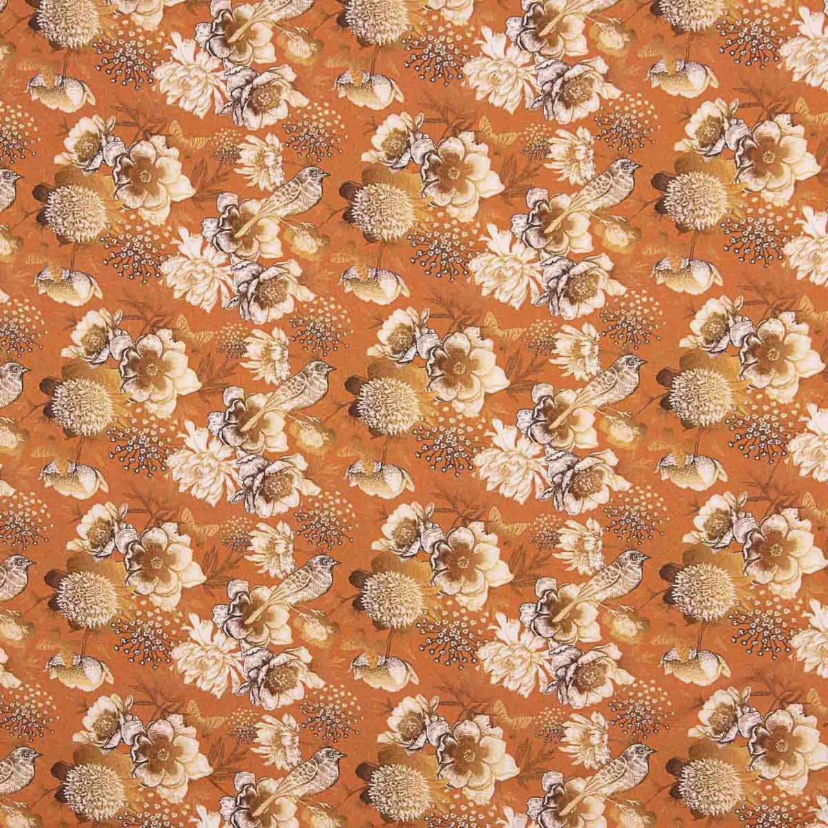 Viscosa Estampada Elios Teja - Ribes y Casals