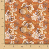 Viscosa Estampada Elios Teja - Ribes y Casals