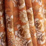 Viscosa Estampada Elios Teja - Ribes y Casals