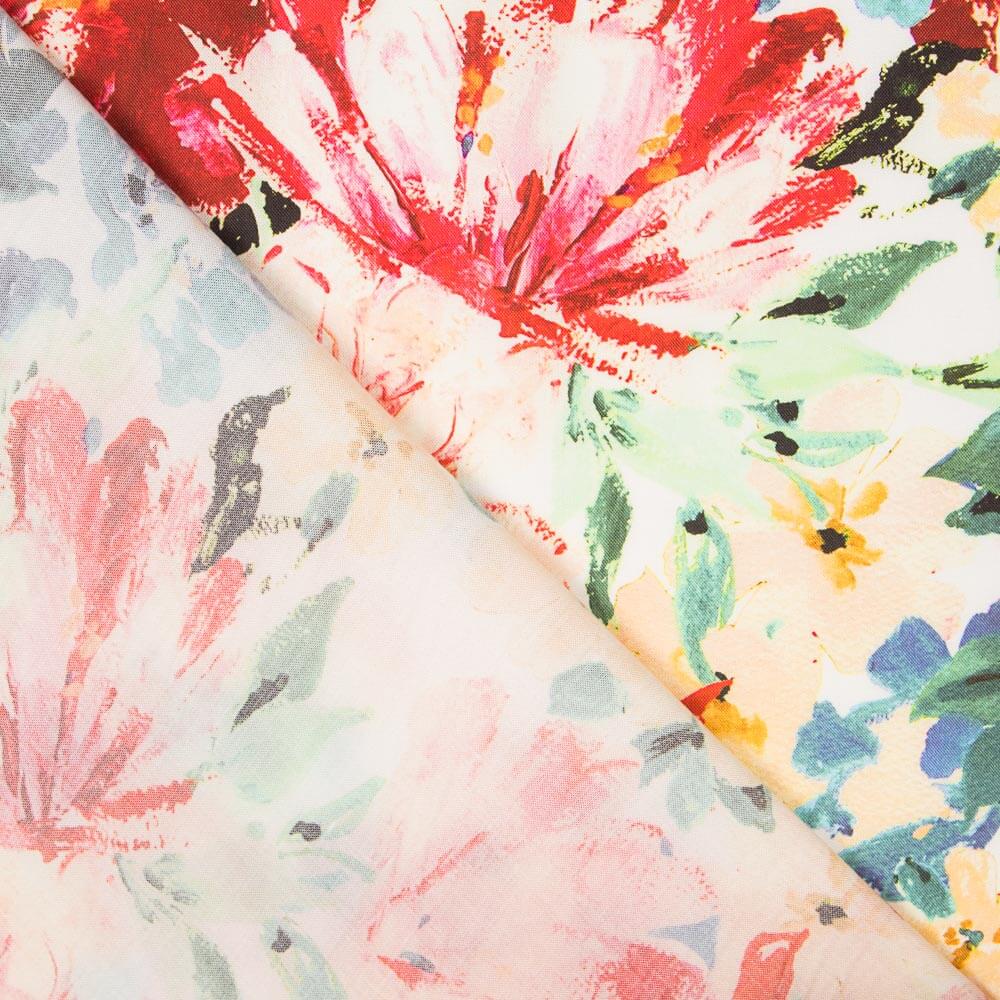 Viscosa Estampada Explosión Flor - Ribes y Casals