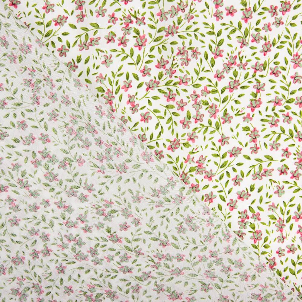 Viscosa Estampada Flor Berta - Ribes y Casals