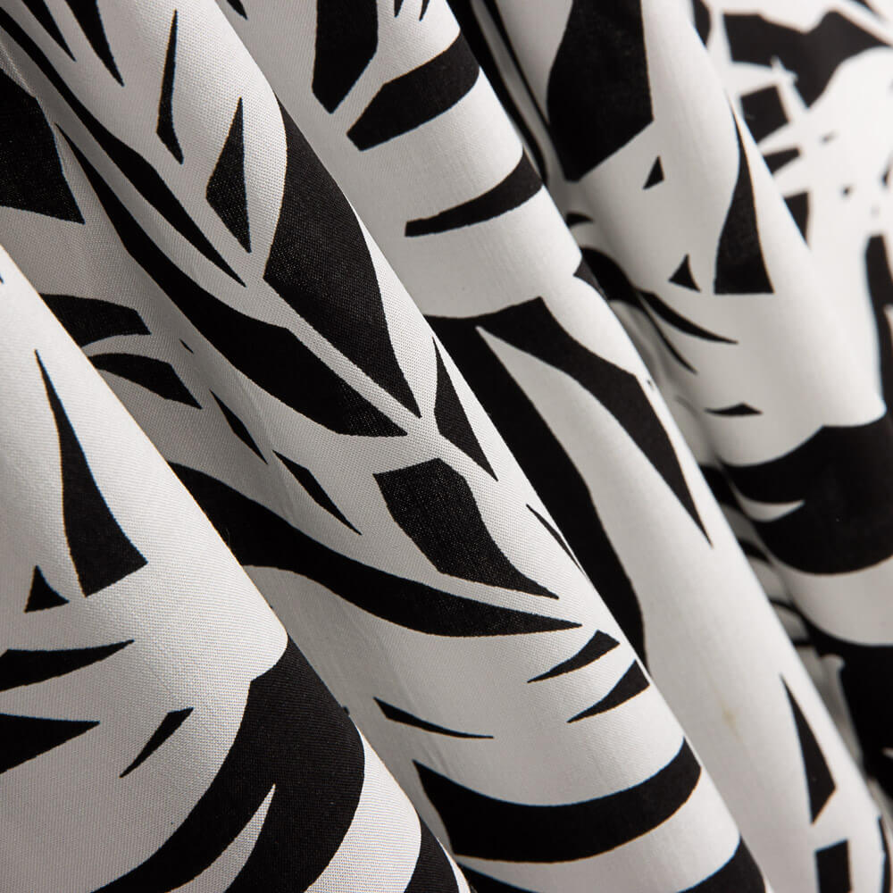 Viscosa Estampada Flor Bicolor - Ribes y Casals