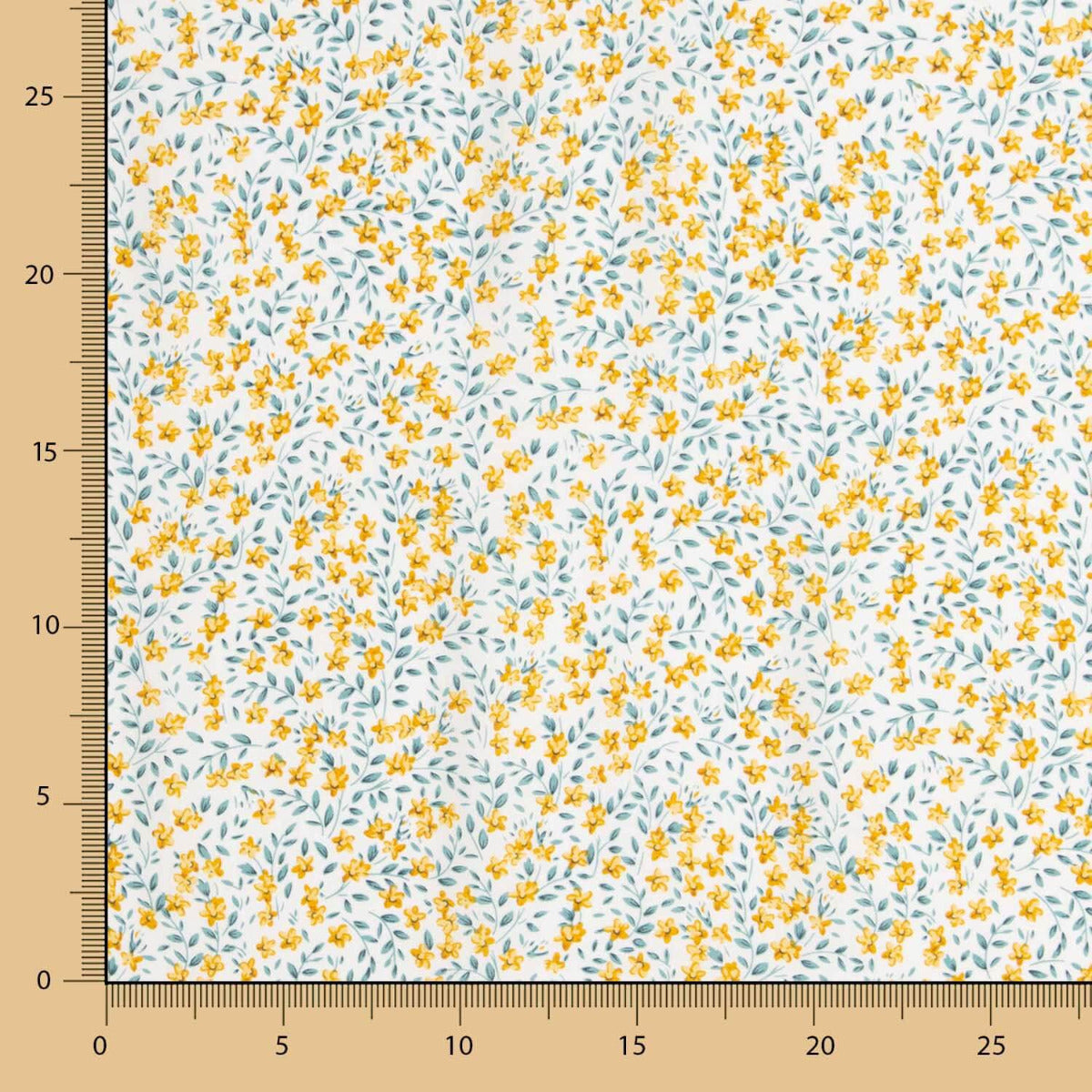 Viscosa Estampada Flor Cristina - Ribes y Casals