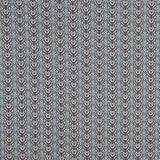 Viscosa Estampada Geométrico Azul - Ribes y Casals