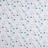 Viscosa Estampada Hojas Pastel - Ribes y Casals