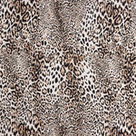 Viscosa Estampada Leopardo Blanco - Ribes y Casals