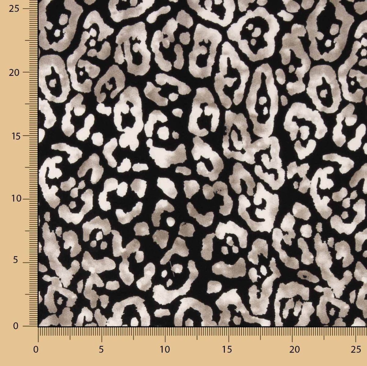 Viscosa Estampada Masai Gris - Ribes y Casals