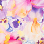 Viscosa Estampada Maxi Flores Fucsia - Ribes y Casals