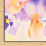 Viscosa Estampada Maxi Flores Fucsia - Ribes y Casals