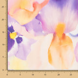 Viscosa Estampada Maxi Flores Fucsia - Ribes y Casals