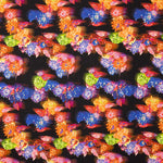 Viscosa Estampada Multiflor Neón - Ribes y Casals